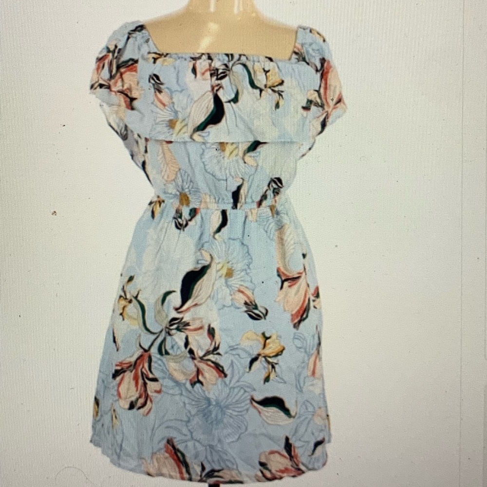 Light Blue Casual Dress